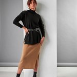 Jumper-golf women's elongated black 2706 BELLISE