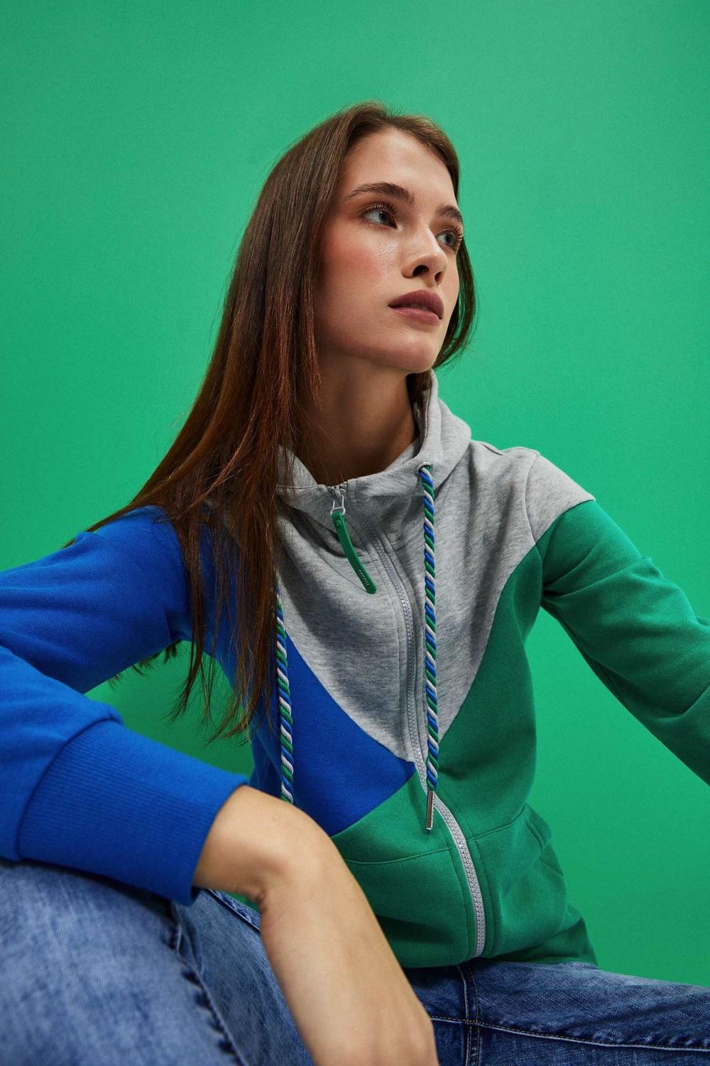 Hooded jacket L-BL-4003 Moodo
