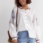 Women's Vyshyvanka Dobrobut white by-ESQ