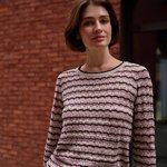 Women's pink and beige jacket