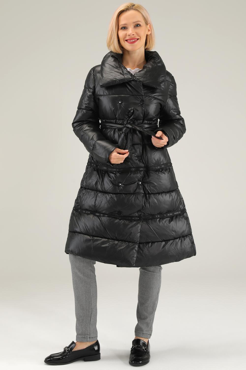 Women's jacket-transformer black with length adjustment 76-9860 UNISONO