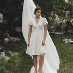 Сукня молочна в квітковий принт 836.1 Stolyarchuk