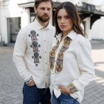 Блуза вишита жіноча зі 100% льону Косиці