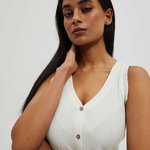 White button top L-TS-4070 Moodo