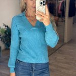 Blue jumper FW22-177-K-Realiz