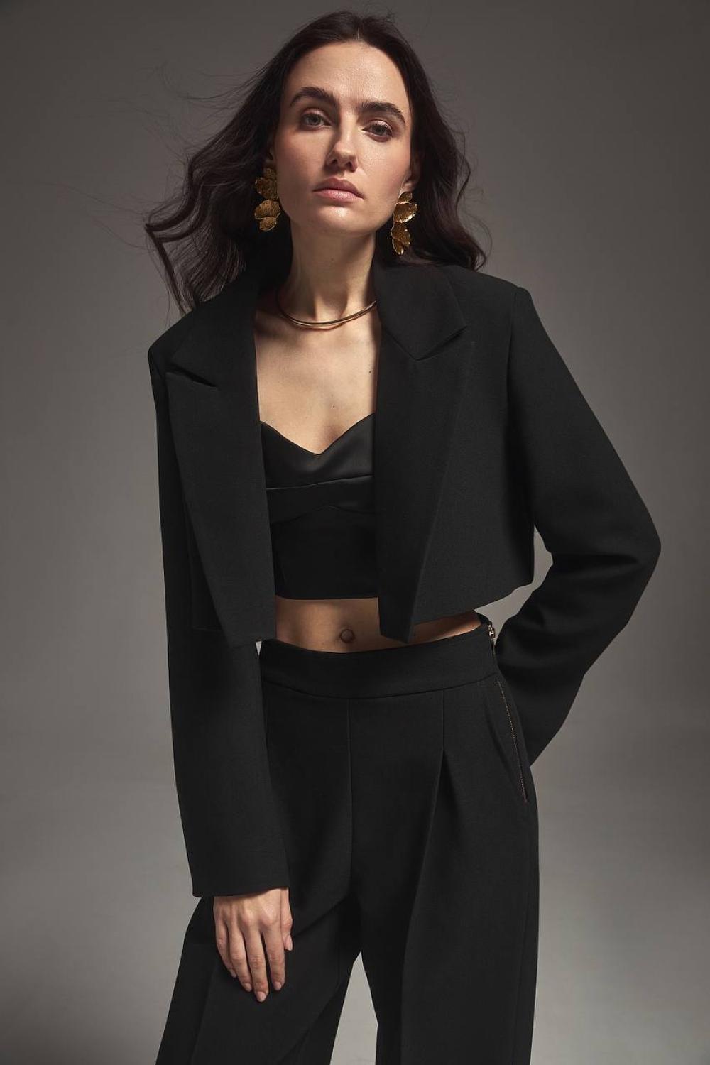 Stylish dill jacket with lining