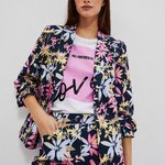 Jacket printed short sleeve Moodo L-MR-4012