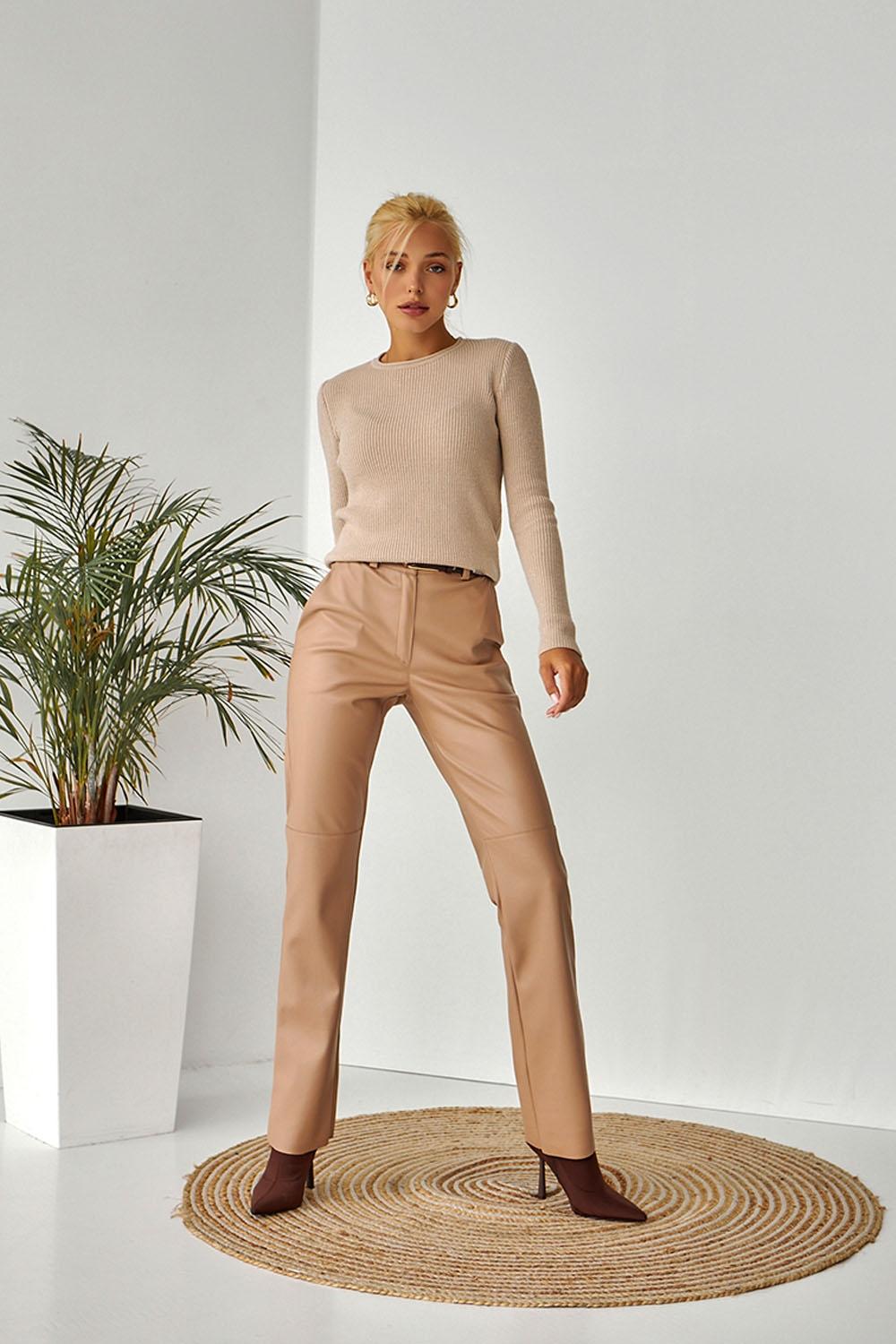 Basic jumper in creme brulee color 2520 BELLISE