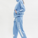 Suit blue with print 07112 MAXA