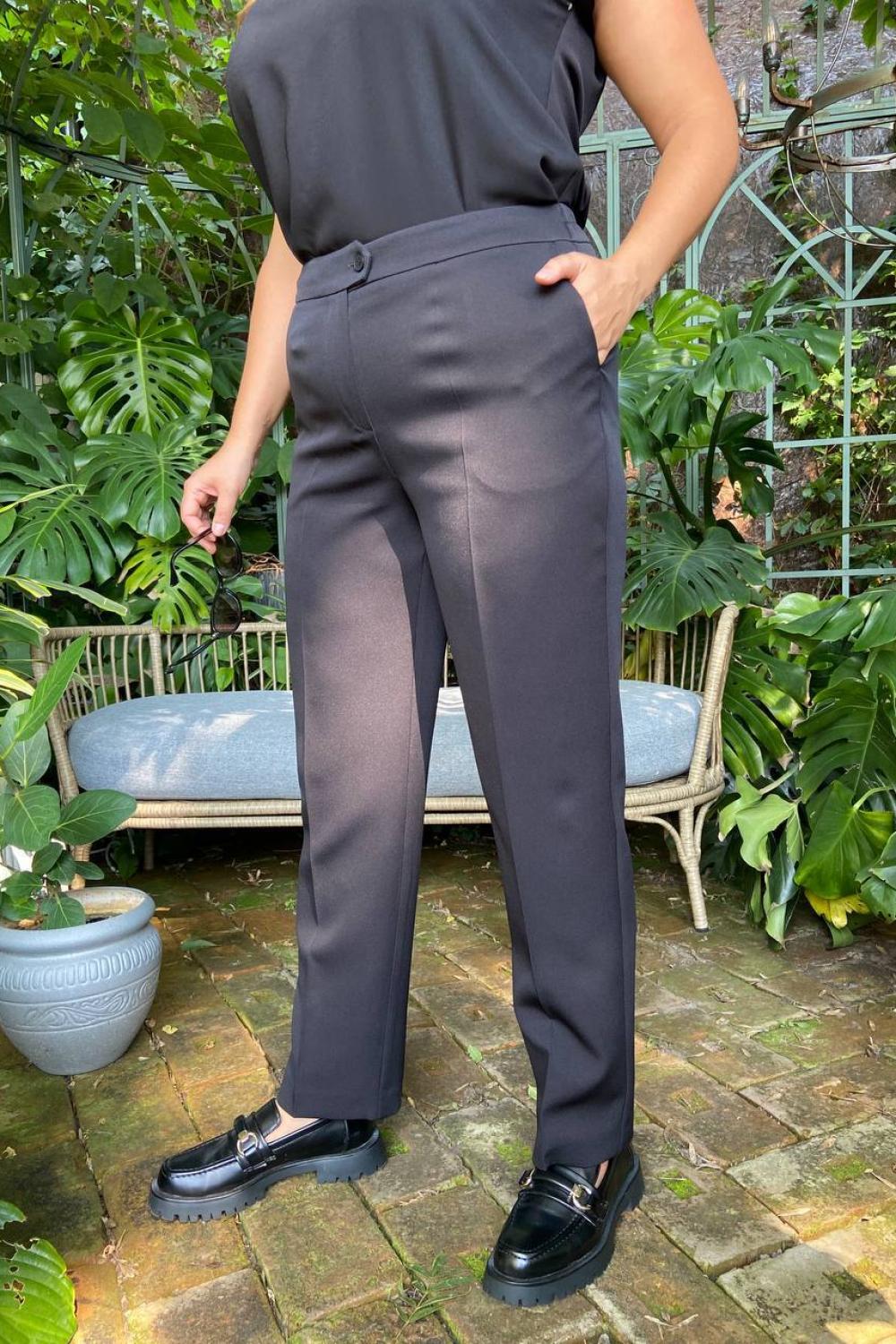 Pants classic black KV-3932-08 Petro Soroka
