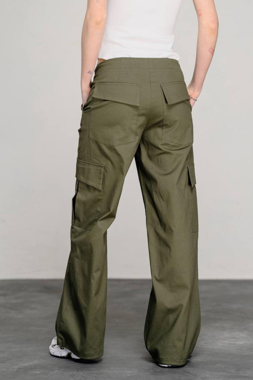 Pants cargo khaki 6460 AZURI