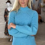 Светр блакитний жіночий FW22-160-K-realiz