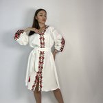 Сукня біла з синіми квітами Hardy
