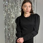 Сукня чорна трикотажна по фігурі. Франція