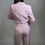 Класичний жакет пудрового кольору Yuka Paris