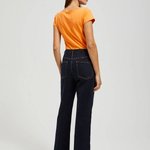 Flared jeans dark blue