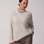 Milk sweater made of wool