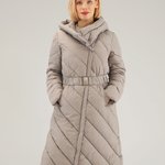 Women's warm beige jacket 76-6663 UNISONO