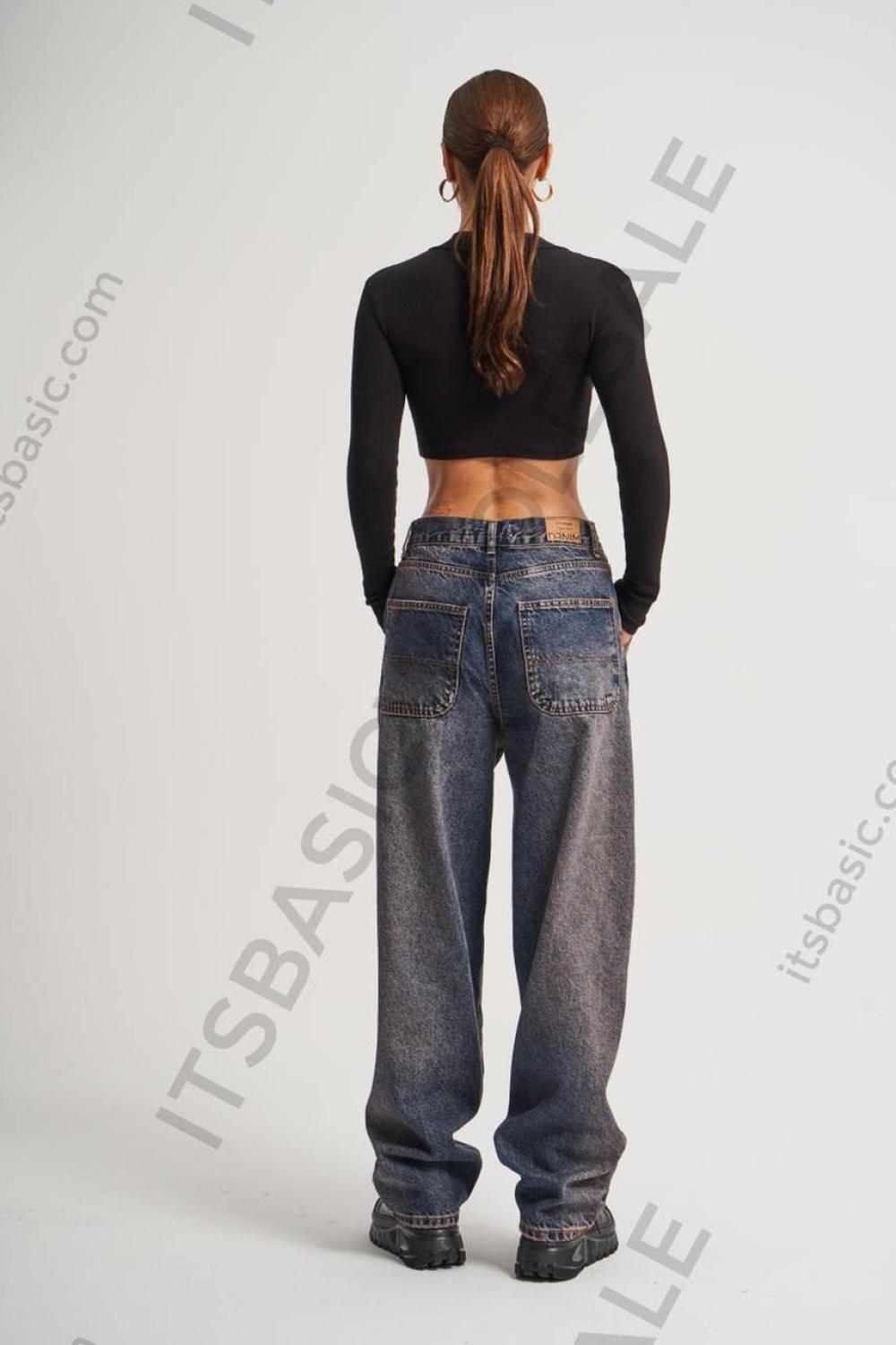 Vintage Pink Skater Jeans