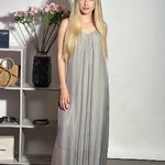 Long grey dress