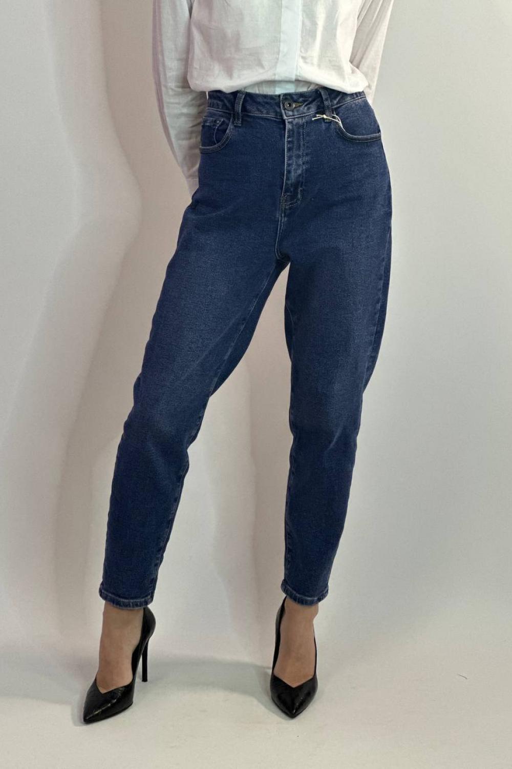Джинси MOM Fit сині Z3380X Dicesil Denim