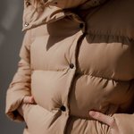 Beige short jacket