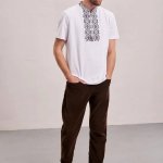 Men's embroidered T-shirt Hetman Merezhka
