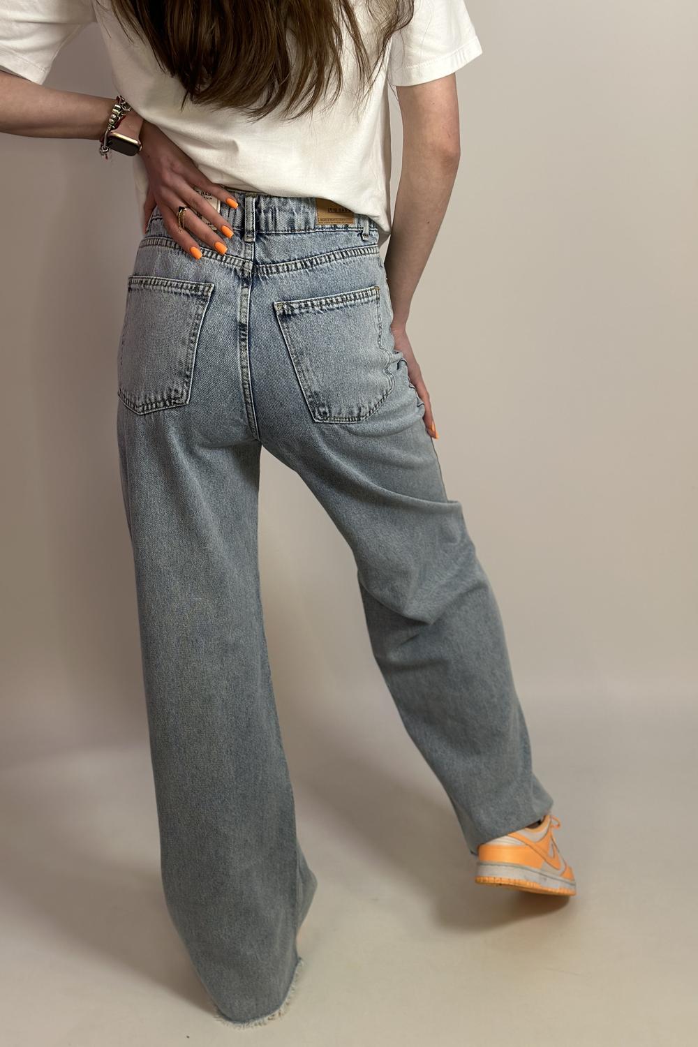 Джинси блакитніі Wide Leg 2655
