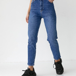 Jeans straight blue 482 Woman
