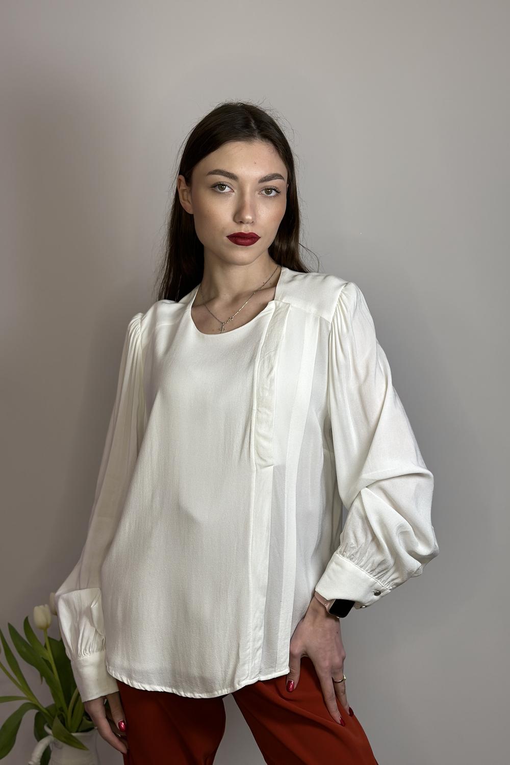 Блуза з планкою шифонова Yuka Paris