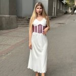 Embroidered corset belt