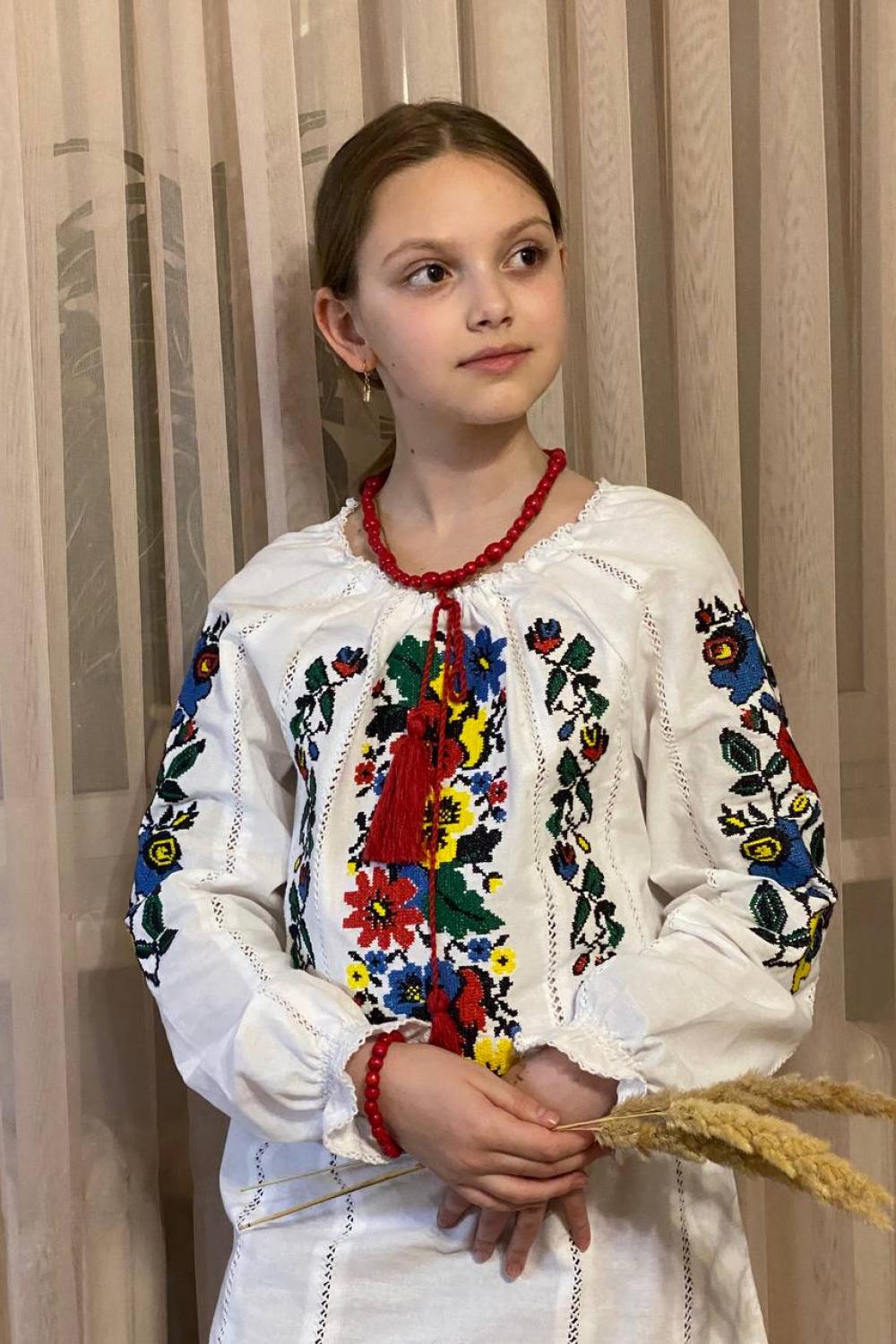 Вишиванка дитяча Мальвочка Merezhka