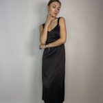 Сукня шовкова чорна Годжія Stimma