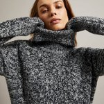 A classic women's sweater