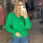 Светр зелений FW22-058