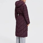 Women's coat burgundy