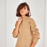 Women's warm beige jumper