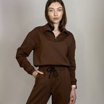 Костюм жіночий спортивний шоколадний Alex Mayer