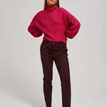 Pants classic burgundy L-SP-4009 MOODO