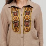 Blouse embroidered Kositsy women.