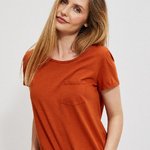 Футболка базова коричнева Moodo Z-TS-3906