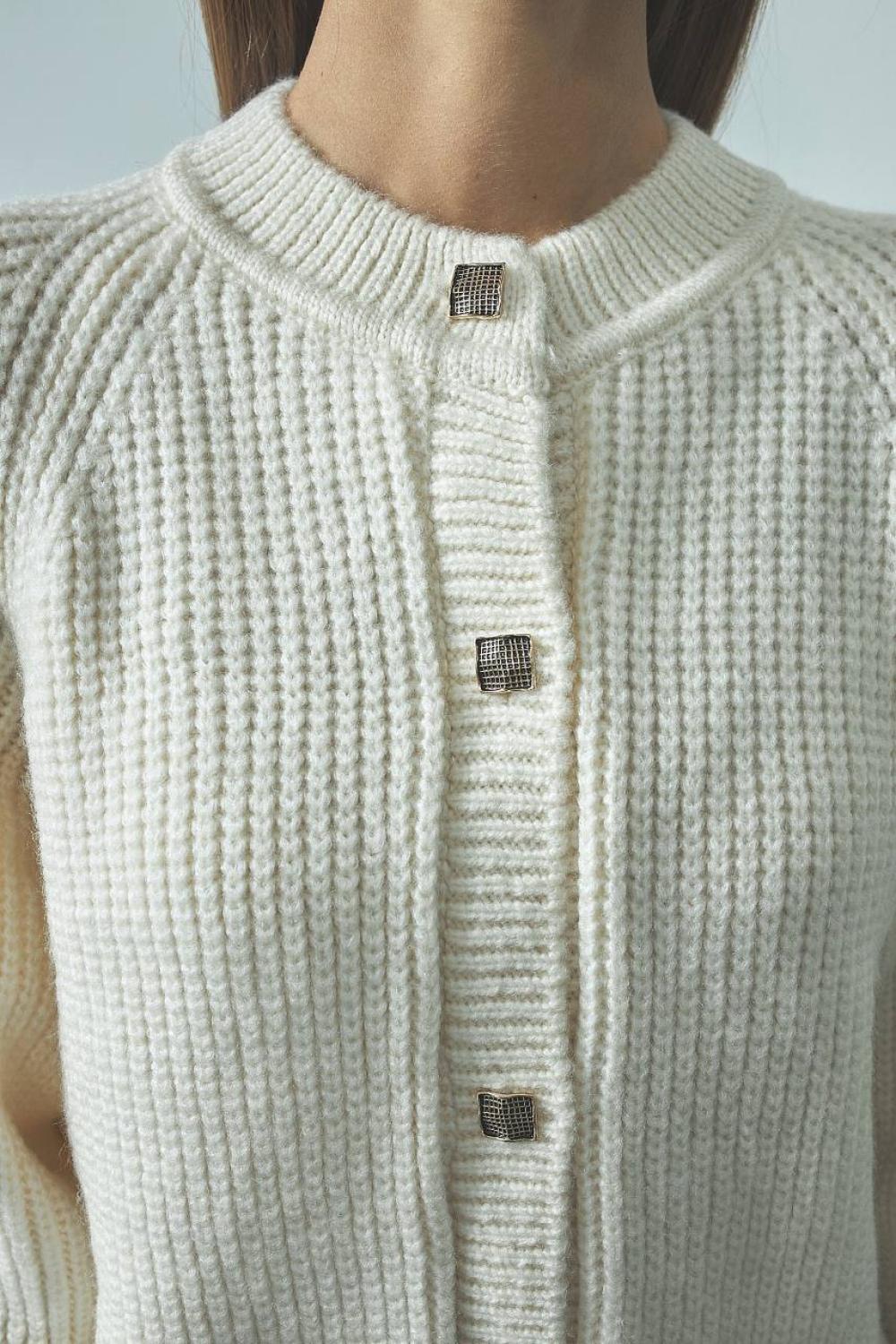 Milky cardigan sweater Susan STIMMA