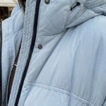 Блакитна коротка куртка-жилетка зимова 1365-blueRealiz