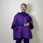 Куртка жіноча фіолетова з вкороченим рукавом Marina V FW22-804