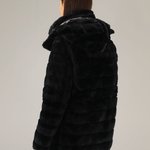 Two-sided women's black jacket 2107-2 UNISONO