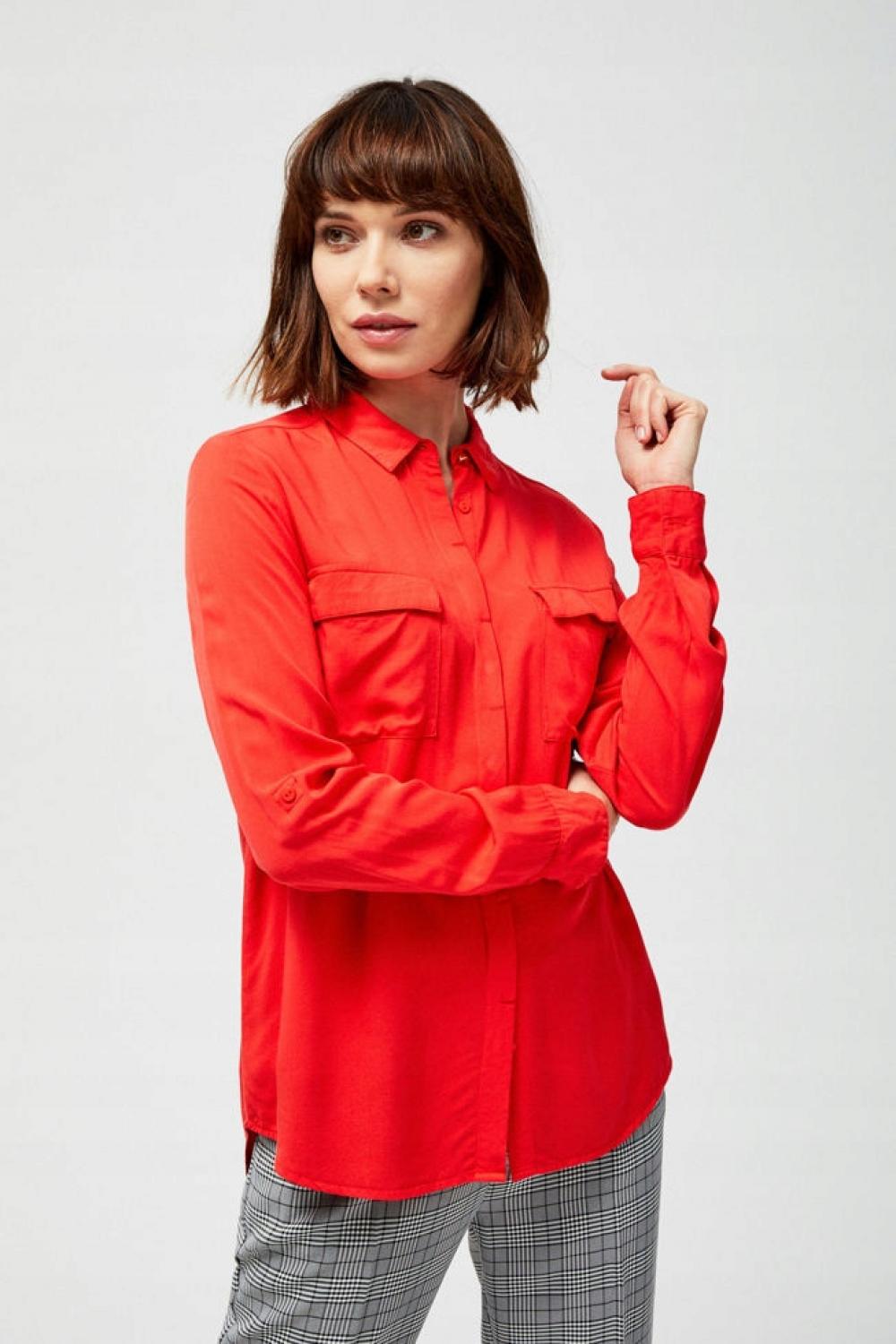 Blouse coral L-KO-2817 MOODO