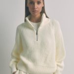 Women's warm ecru jumper