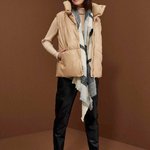 Beige eco-leather vest