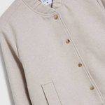 Beige felt jacket