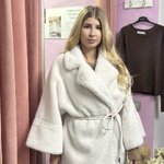 Молочна двостороння дублянка